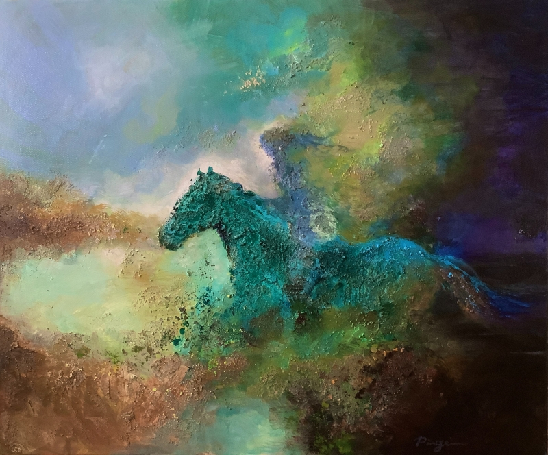 Emerald Dream by artist Ping Irvin